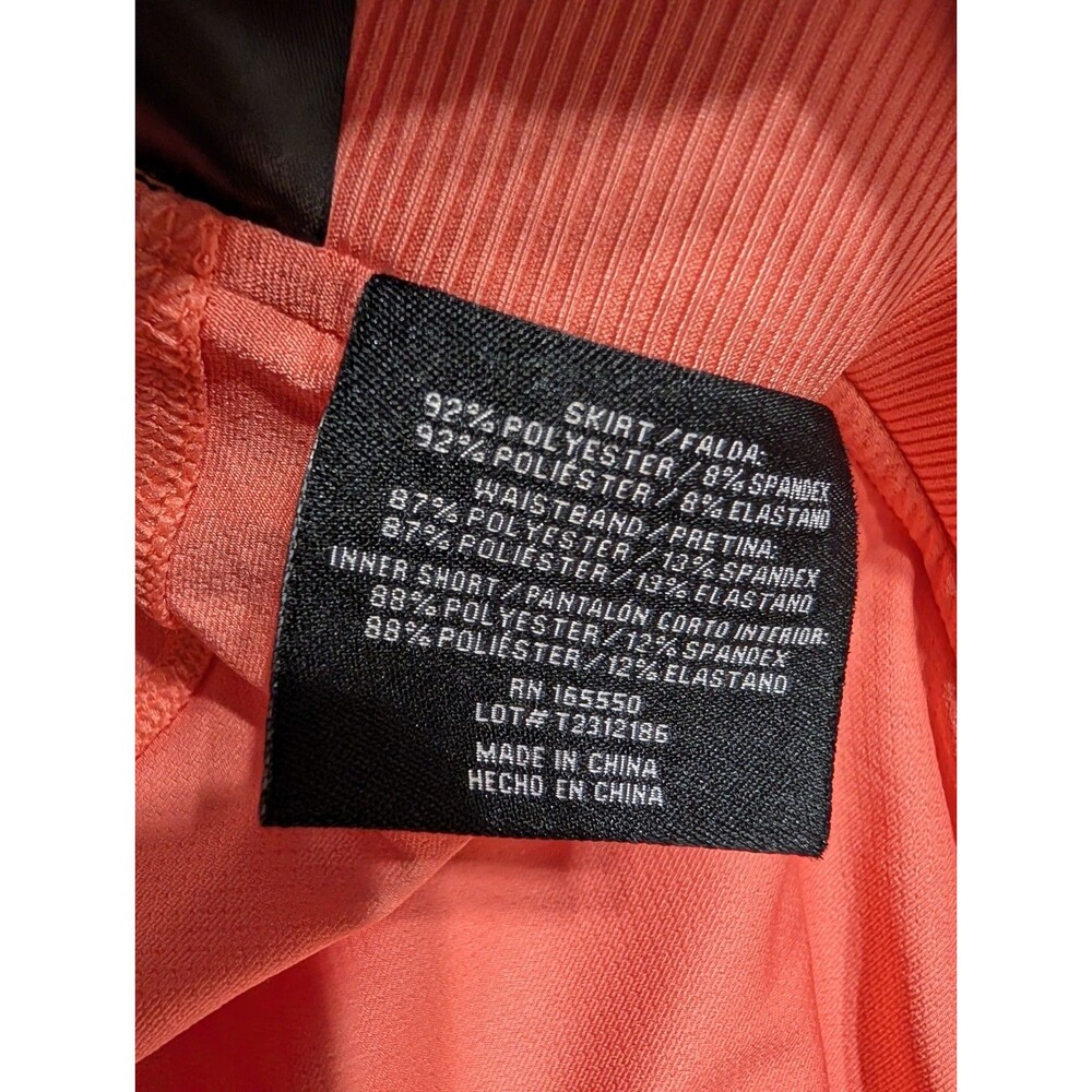 32° Degrees Cool XL Coral Athletic Skort Built In Shorts Tennis Golf Athleisure - Picture 5 of 8